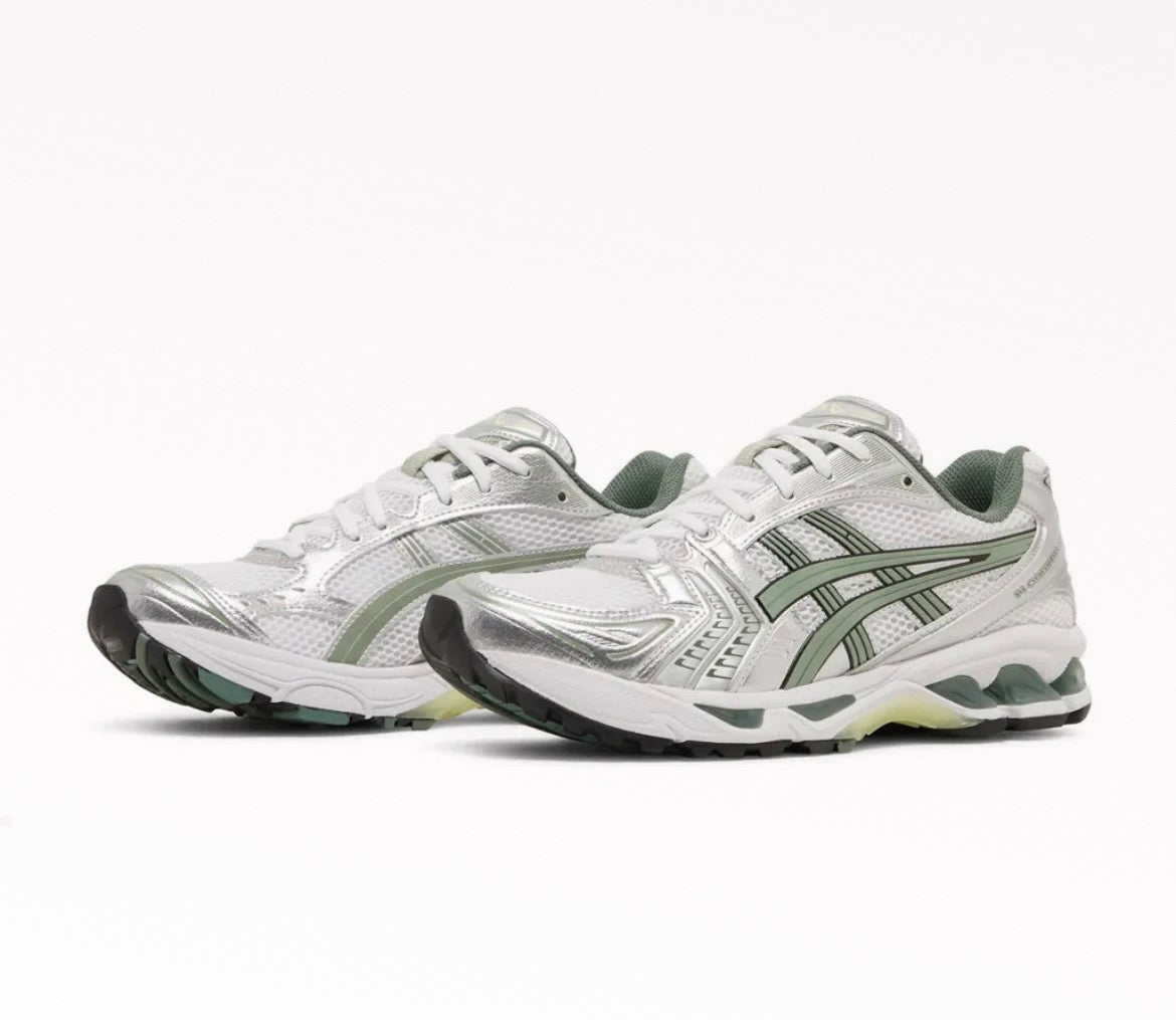 ASICS Gel-Kayano 14 White Pure Silver Slate Grey