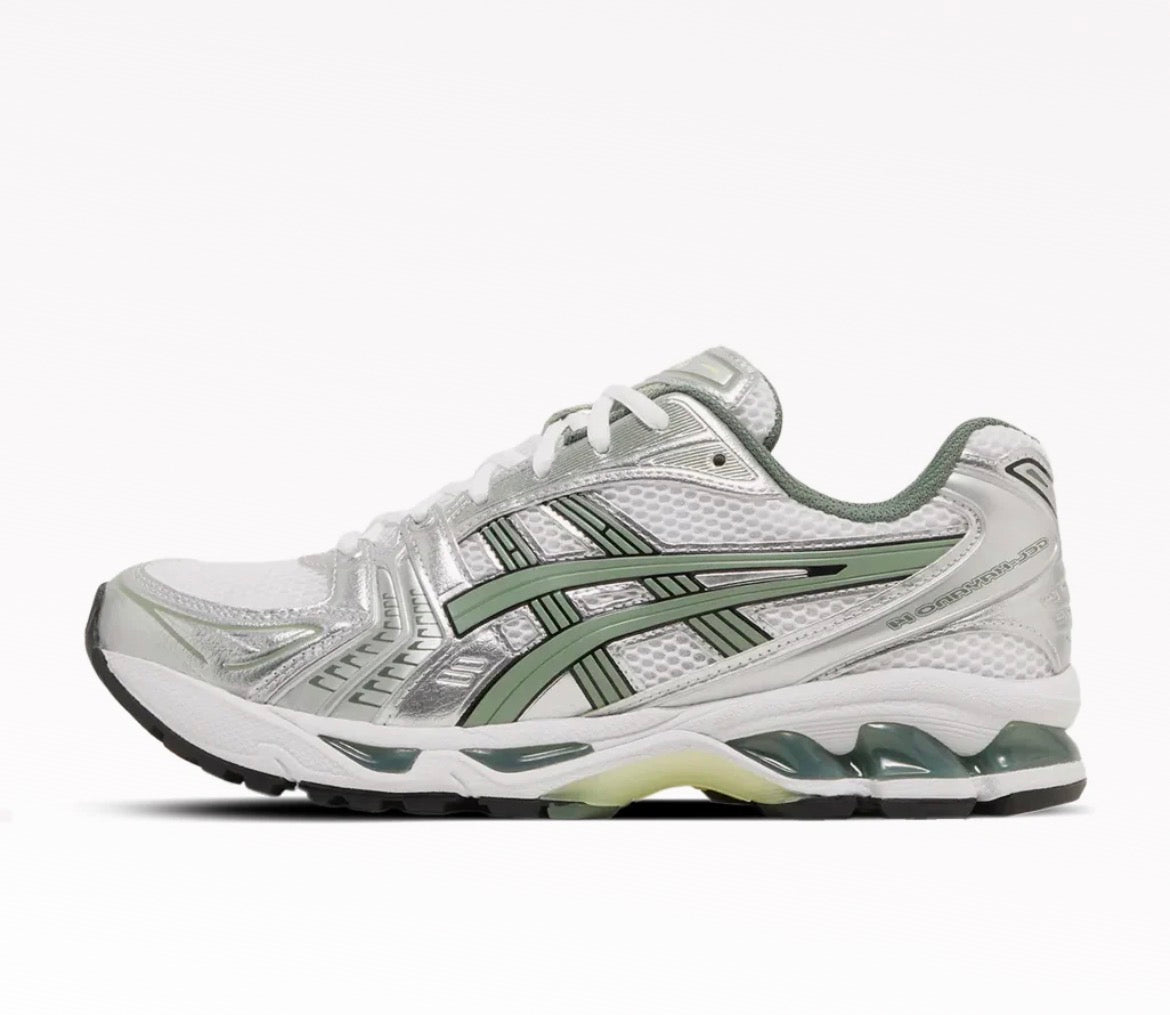 ASICS Gel-Kayano 14 White Pure Silver Slate Grey